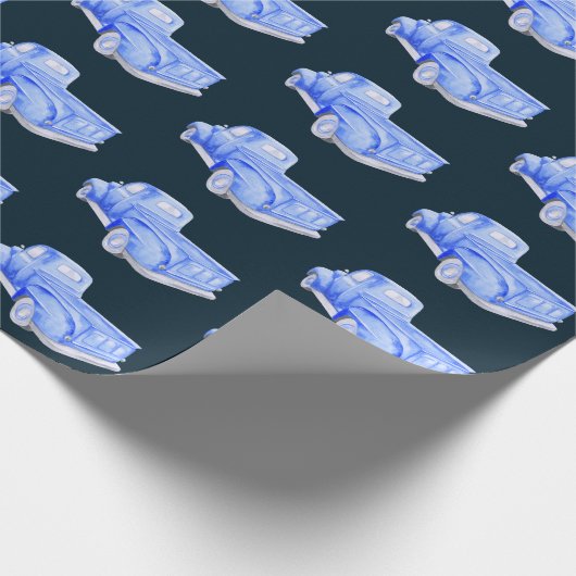 PAPIER CADEAU CAMION BLEUE (Coin)