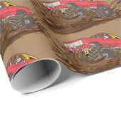 Papier Cadeau Camion de boue à 4 roues Thunder_Cove (Coin rond)