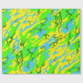 Papier Cadeau Camion de pré-printemps (Plat)