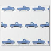 Papier Cadeau Camion de ramassage (Plat)
