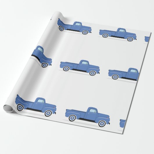 Papier Cadeau Camion de ramassage (Déroulé)