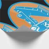Papier Cadeau Camion plat