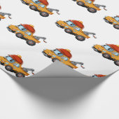 Papier Cadeau Camion treuil bébé pour enfants (Coin)