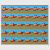 Papier Cadeau Camion vintage (Plat)