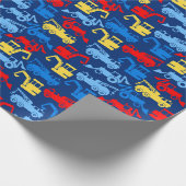 Papier Cadeau Camions de travail (Coin)