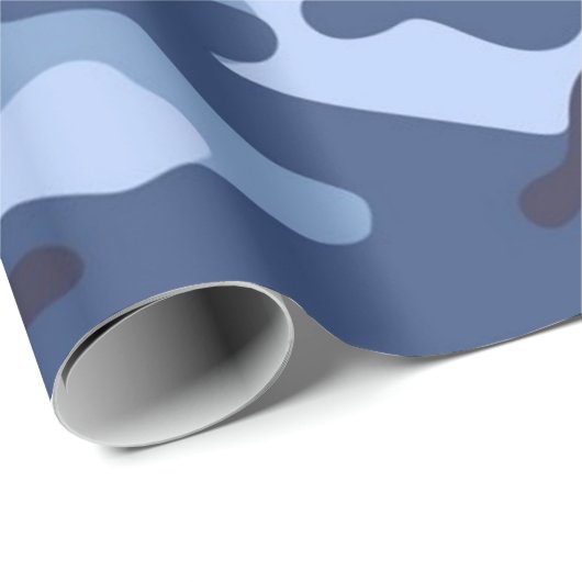 Papier Cadeau camo (Coin rond)
