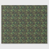 Papier Cadeau Camo Armée (Plat)