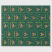 Papier Cadeau Camo Canard en vol Wrapper Papier (Plat)