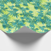 Papier Cadeau Camo d'ananas Hawaiian Tropical (Coin)
