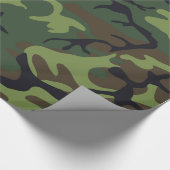 Papier Cadeau Camo de l'armée (Coin)