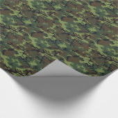 Papier Cadeau Camo de l'armée (Coin)