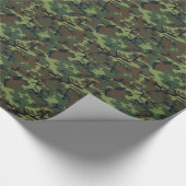 Papier Cadeau Camo de l'armée (Coin)