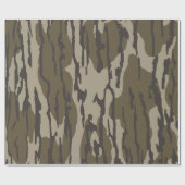 Papier Cadeau Camo du fond de la terre (Plat)