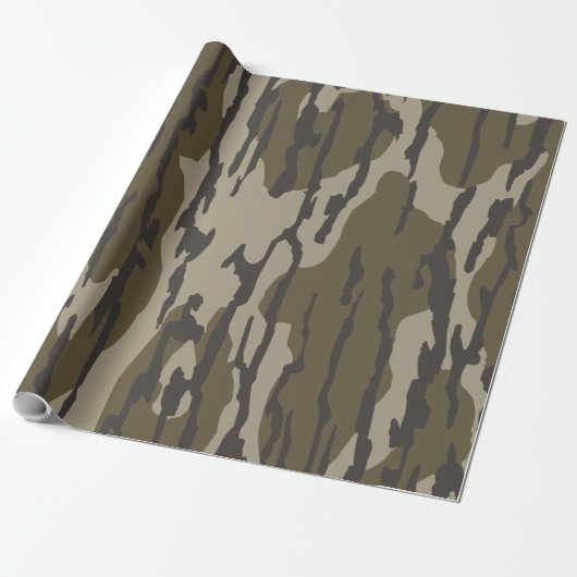 Papier Cadeau Camo du fond de la terre (Déroulé)