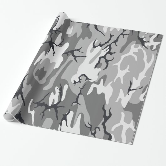 Papier Cadeau Camo Urbain (Déroulé)