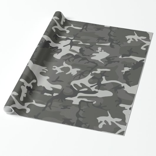 Papier Cadeau Camo urbain (Déroulé)