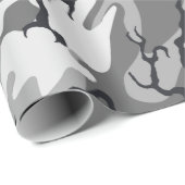Papier Cadeau Camo Urbain (Coin rond)