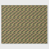 Papier Cadeau camouflage (Plat)