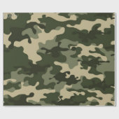 Papier Cadeau camouflage (Plat)