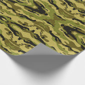 Papier Cadeau Camouflage amusant et aux formes uniques (Coin)