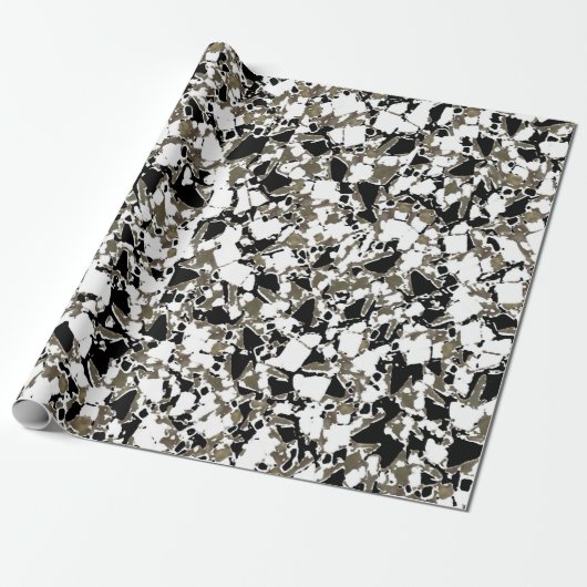 Papier Cadeau Camouflage BarkFusion (Déroulé)