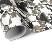 Papier Cadeau Camouflage BarkFusion (Coin rond)