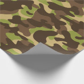 Papier Cadeau Camouflage Cascade (Coin)