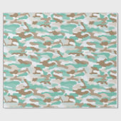 Papier Cadeau Camouflage côtier (Plat)