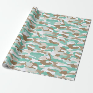 Papier Cadeau Camouflage côtier