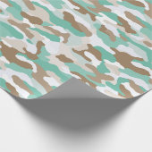 Papier Cadeau Camouflage côtier (Coin)