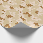 Papier Cadeau Camouflage de désert (Coin)