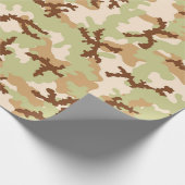 Papier Cadeau Camouflage du désert (Coin)