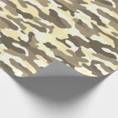 Papier Cadeau Camouflage du désert (Coin)