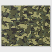 Papier Cadeau Camouflage Euro Spring (Plat)