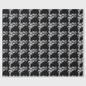 Papier Cadeau Camouflage Gray Snowmobile (Plat)