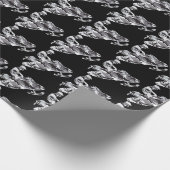 Papier Cadeau Camouflage Gray Snowmobile (Coin)