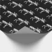 Papier Cadeau Camouflage Gris Moose (Coin)