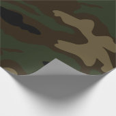 Papier Cadeau camouflage militaire motif uniforme de soldat de l (Coin)