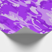 Papier Cadeau Camouflage pourpre (Coin)