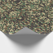 Papier Cadeau Camouflage quatre couleurs amusant (Coin)