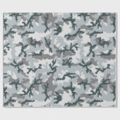 Papier Cadeau Camouflage urbain (Plat)