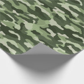 Papier Cadeau Camouflage vert (Coin)