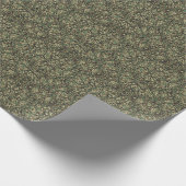 Papier Cadeau Camouflage vert tendance (Coin)