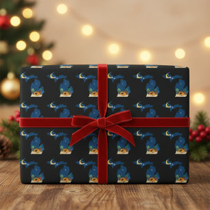 Papier Cadeau Camp du Michigan sous les étoiles