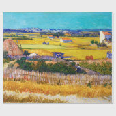 Papier Cadeau Campagne d'automne, Van Gogh (Plat)