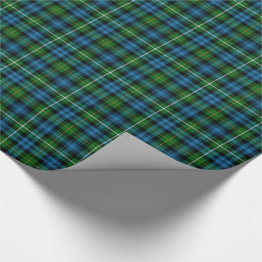 Papier Cadeau Campbell d'Argyll Clan Tartan (Coin)