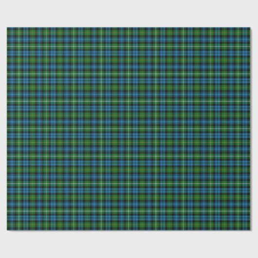 Papier Cadeau Campbell d'Argyll Clan Tartan (Plat)