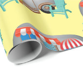 Papier Cadeau Camper Caravane Teardrop Thunder_Cove (Coin rond)