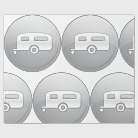 Papier Cadeau Camper Trailer (Plat)
