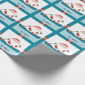 Papier Cadeau Camping Canoe cadeau de Noël (Coin)